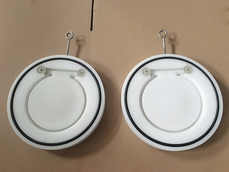 PP對(duì)夾式旋啟止回閥