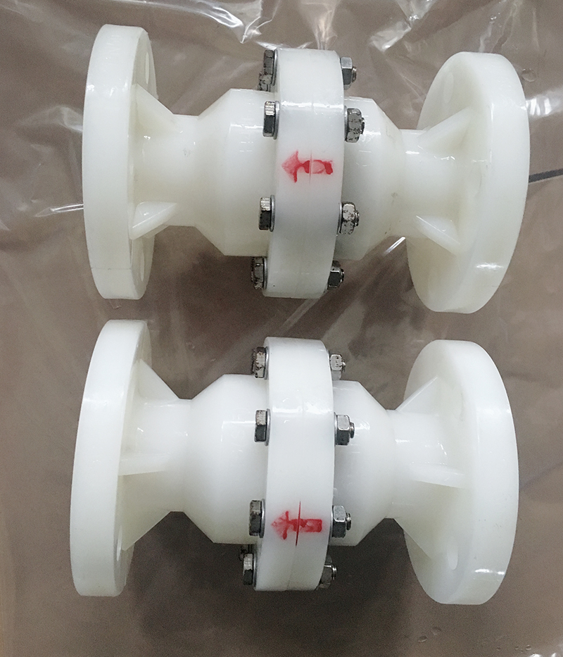 PVDF加強(qiáng)型止回閥定制
