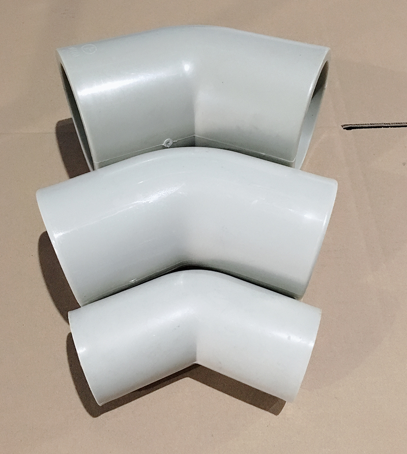 PPH45度對焊彎頭