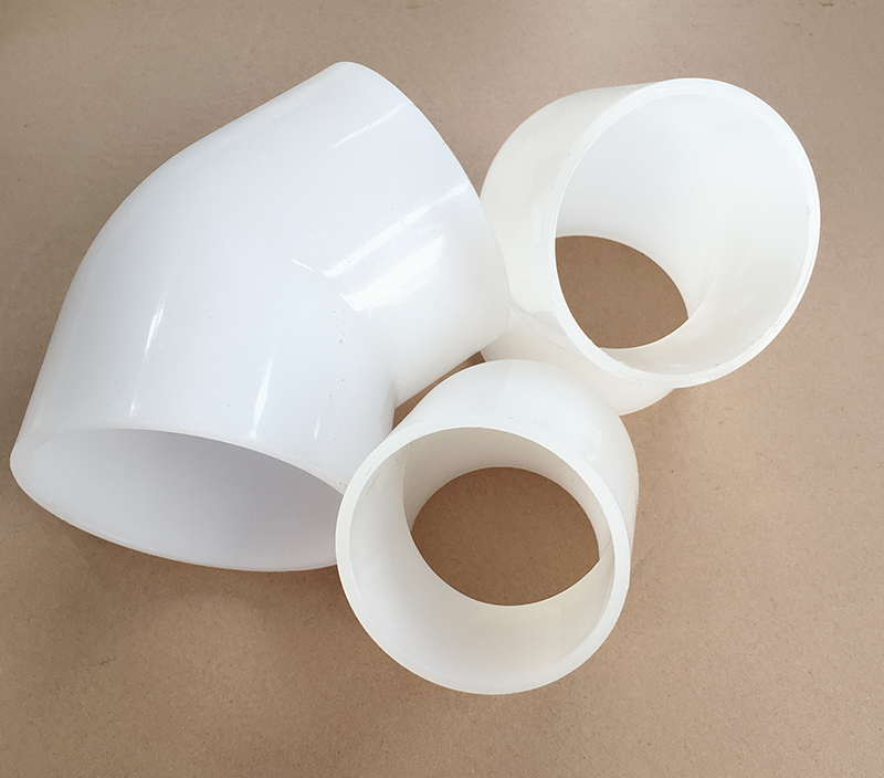 PVDF45度對焊彎頭