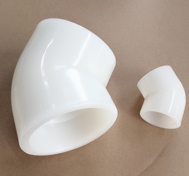 PVDF45度熱熔彎頭定制