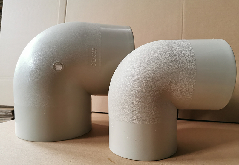 PPH90度對焊彎頭